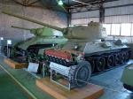 T-34 was fitted with diesel engine V-2